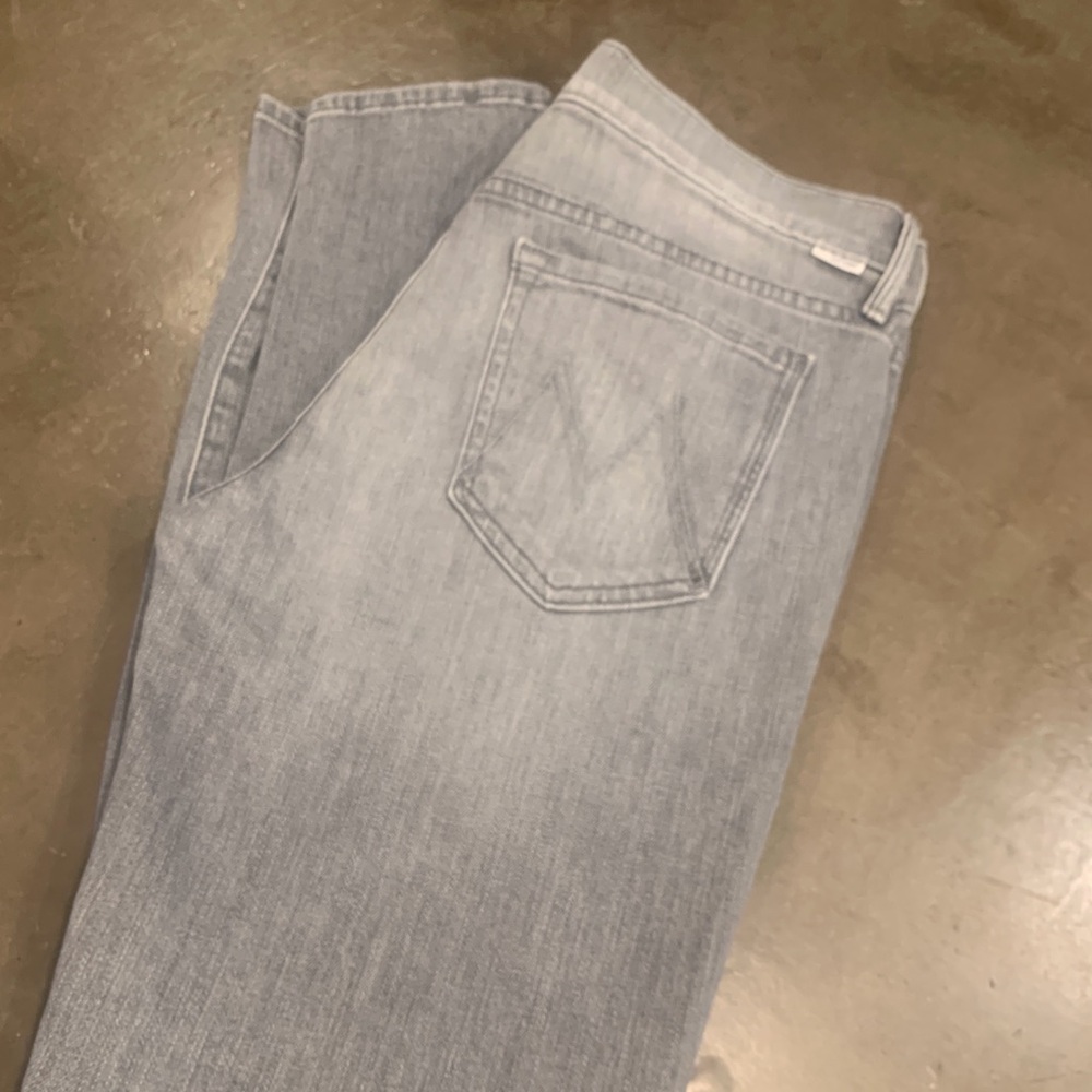 Mother Grey Skinny Jeans 29